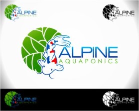 Logo Design entry 402640 submitted by RFix to the Logo Design for Alpine Aquaponics run by AlpineAquaponics