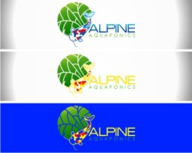 Logo Design entry 402645 submitted by iChrisToffee to the Logo Design for Alpine Aquaponics run by AlpineAquaponics