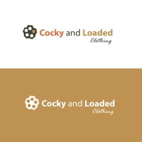 Logo Design entry 27844 submitted by mezzah to the Logo Design for COCKY AND LOADED CLOTHING run by cockyandloadedclothing
