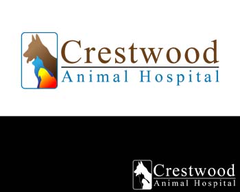 Logo Design entry 403958 submitted by twittums to the Logo Design for Crestwood Animal Hospital run by crestvet