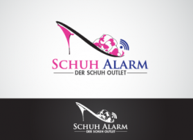 Logo Design entry 406973 submitted by Sarcastiec to the Logo Design for Schuh Alarm run by shoe
