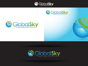 Logo Design entry 407483 submitted by adoydesign to the Logo Design for Global Sky Inc run by globalsky