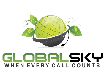Logo Design entry 407583 submitted by gooddesigner to the Logo Design for Global Sky Inc run by globalsky