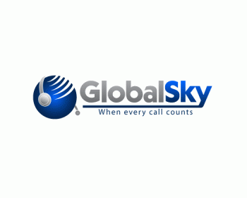 Logo Design entry 407513 submitted by LeAnn to the Logo Design for Global Sky Inc run by globalsky