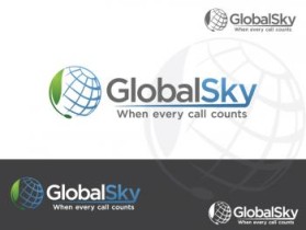 Logo Design entry 407559 submitted by madskill to the Logo Design for Global Sky Inc run by globalsky