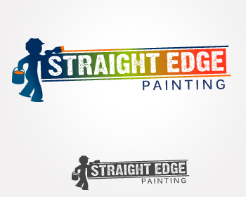 Logo Design entry 407733 submitted by shakala1 to the Logo Design for Straight Edge Painting run by zman11262