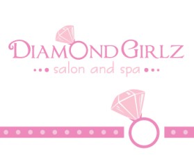 Logo Design Entry 407848 submitted by popemobile712 to the contest for Diamond Girlz Salon & Spa run by diamondgirlz