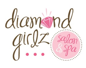 Logo Design entry 407853 submitted by r0bb1e-design to the Logo Design for Diamond Girlz Salon & Spa run by diamondgirlz