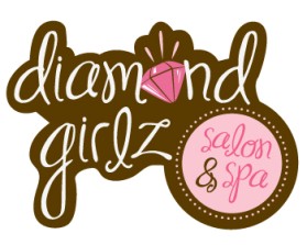 Logo Design entry 407861 submitted by r0bb1e-design to the Logo Design for Diamond Girlz Salon & Spa run by diamondgirlz