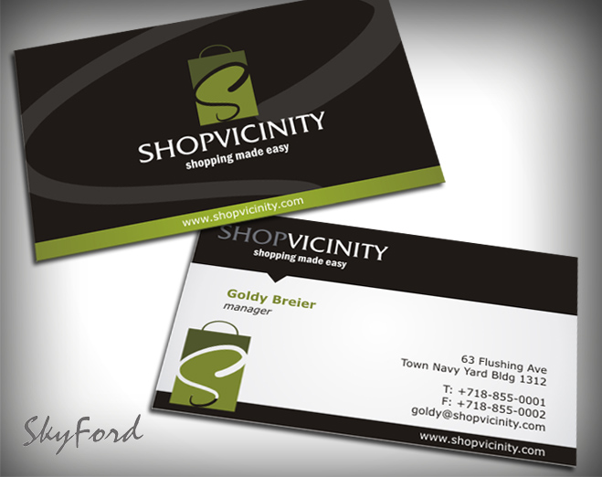 Business Card & Stationery Design entry 417633 submitted by skyford412