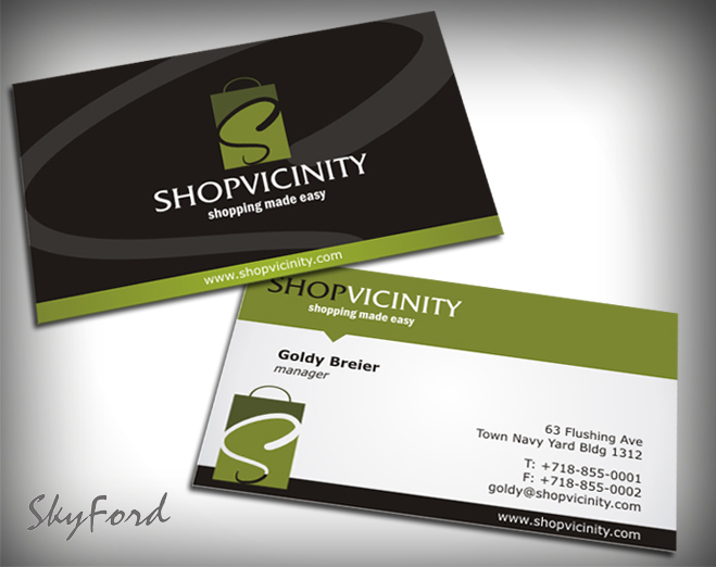 Business Card & Stationery Design entry 417634 submitted by skyford412