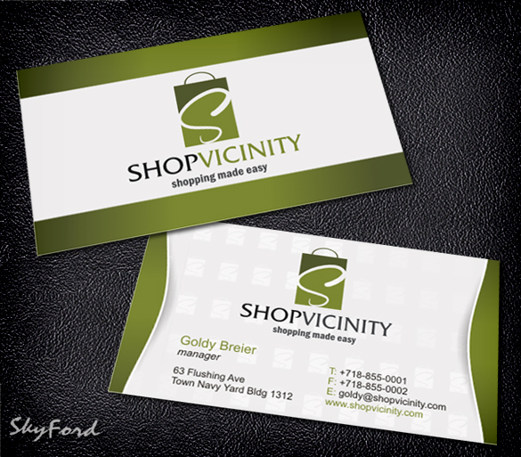 Business Card & Stationery Design entry 419432 submitted by skyford412