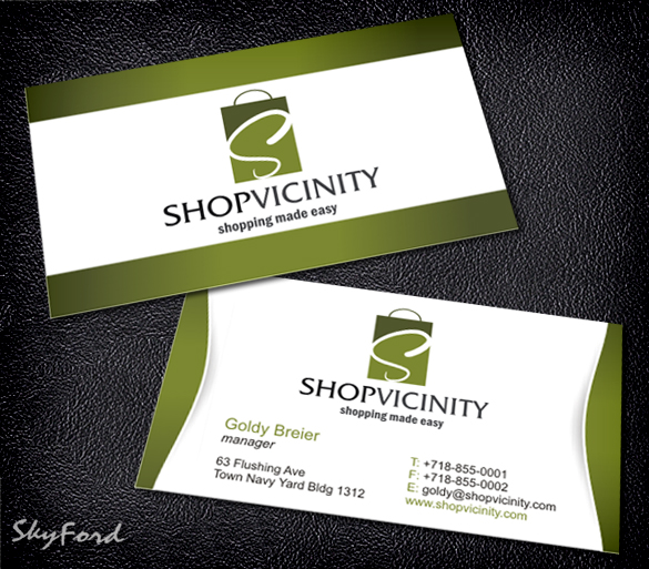 Business Card & Stationery Design entry 419433 submitted by skyford412