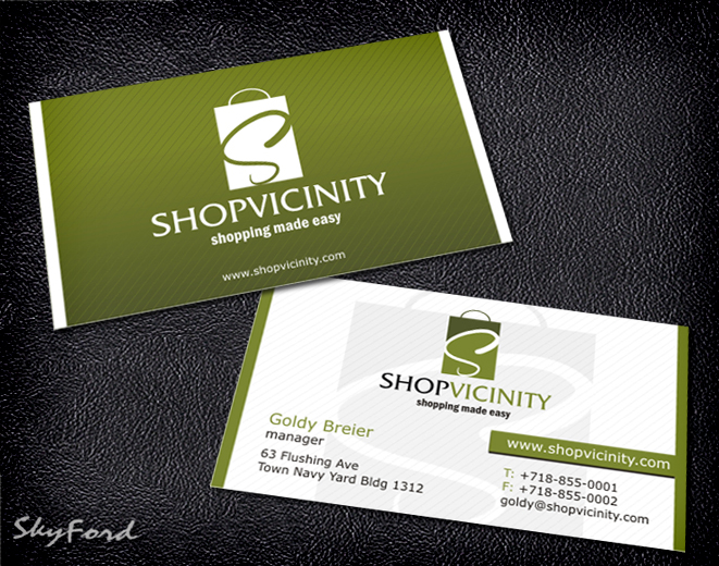 Business Card & Stationery Design entry 419455 submitted by skyford412