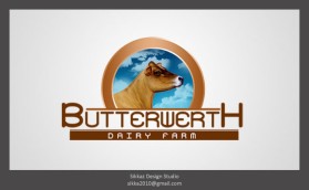 Graphic Design entry 408628 submitted by annmedia to the Graphic Design for Butterwerth Dairy Farm run by Jeremy Werth
