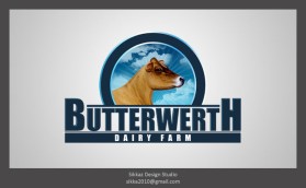 Graphic Design entry 408630 submitted by annmedia to the Graphic Design for Butterwerth Dairy Farm run by Jeremy Werth