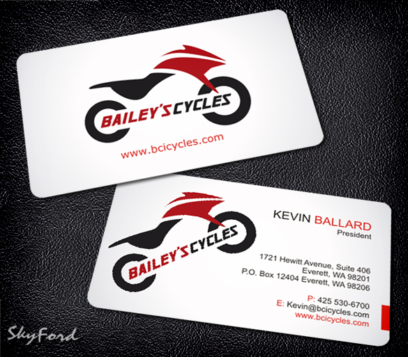 Business Card & Stationery Design entry 418288 submitted by skyford412