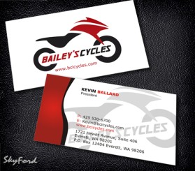 Business Card & Stationery Design entry 418516 submitted by skyford412
