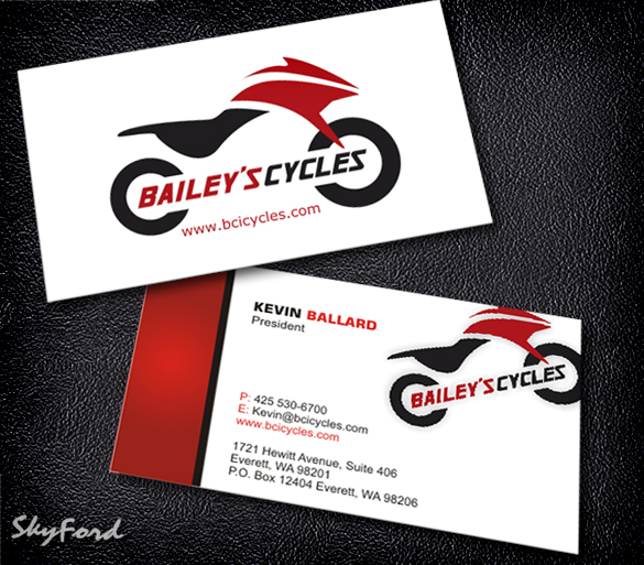 Business Card & Stationery Design entry 418518 submitted by skyford412