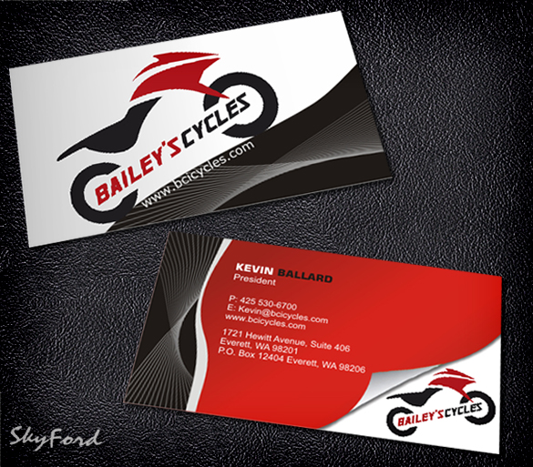 Business Card & Stationery Design entry 418952 submitted by skyford412