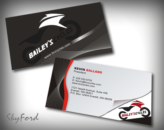 Business Card & Stationery Design entry 419715 submitted by skyford412