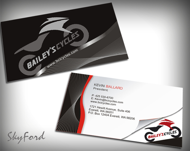 Business Card & Stationery Design entry 419824 submitted by skyford412