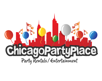 Logo Design entry 412377 submitted by JSan to the Logo Design for www.ChicagoPartyPlace.com run by vslg1