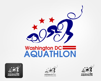 Logo Design entry 413961 submitted by issant to the Logo Design for Washington, DC Aquathlon run by DC Run Swim