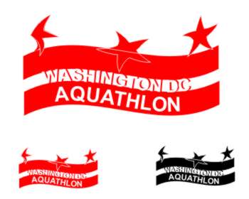 Logo Design entry 413961 submitted by numerouno to the Logo Design for Washington, DC Aquathlon run by DC Run Swim