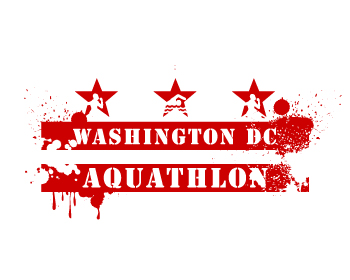 Logo Design entry 413961 submitted by cozmy to the Logo Design for Washington, DC Aquathlon run by DC Run Swim