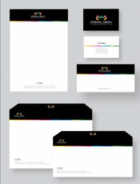 Business Card & Stationery Design entry 415131 submitted by mv