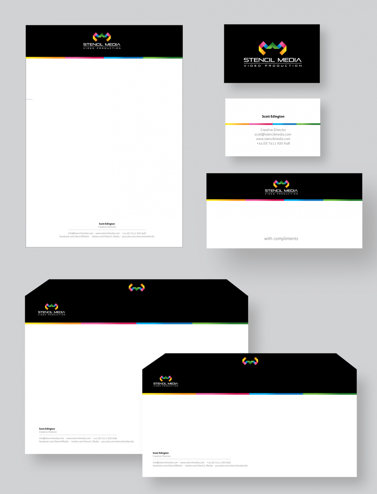 Business Card & Stationery Design entry 425412 submitted by mv