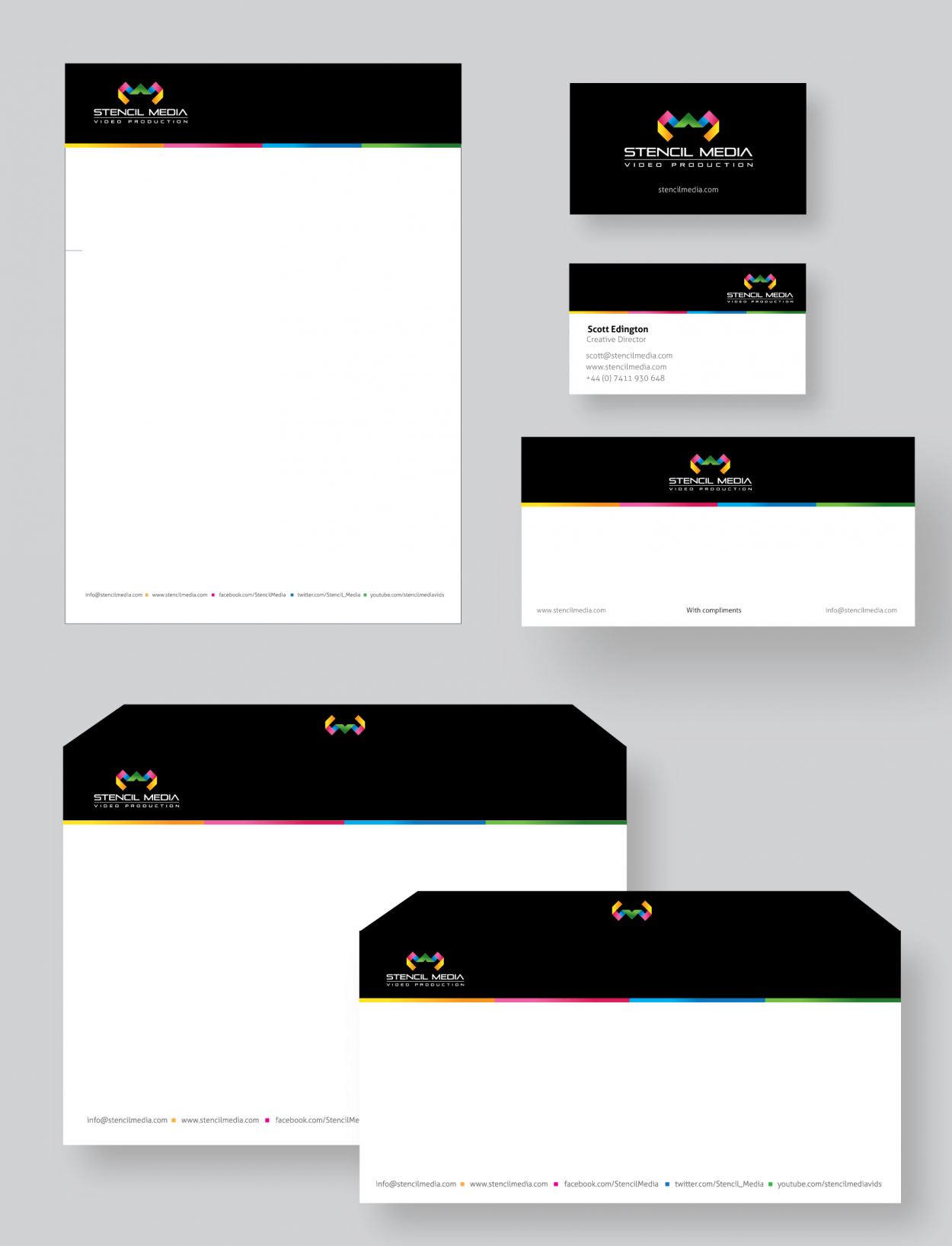 Business Card & Stationery Design entry 425500 submitted by mv