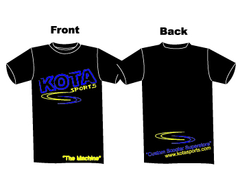 T-Shirt Design entry 416529 submitted by jsduchow to the T-Shirt Design for Kota Sports, kotasports.com run by Kota Sports