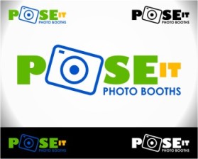 Logo Design entry 416600 submitted by visionaries to the Logo Design for Pose It Photo Booths run by poseit