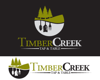 Logo Design entry 416828 submitted by ojgraphics to the Logo Design for Timber Creek Tap and Table run by DKelly