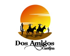 Logo Design entry 419879 submitted by indigo to the Logo Design for Dos Amigos Cantina run by pattymelt101