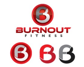 Logo Design entry 420962 submitted by knockoutdesigns to the Logo Design for Burnout Fitness run by BurnoutFitness