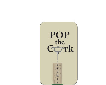 Logo Design entry 421860 submitted by not2shabby to the Logo Design for Pop The Cork Events run by PopTheCorkEvents