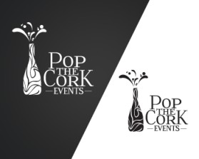 Logo Design entry 421902 submitted by dumber to the Logo Design for Pop The Cork Events run by PopTheCorkEvents