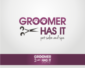 Logo Design entry 422000 submitted by Michael20 to the Logo Design for Groomer has it run by lild0514