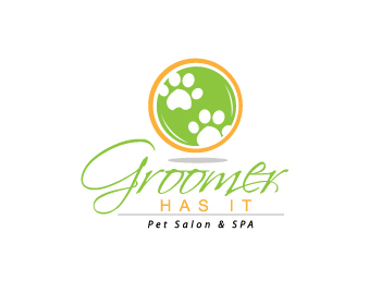 Logo Design entry 422014 submitted by greycrow to the Logo Design for Groomer has it run by lild0514