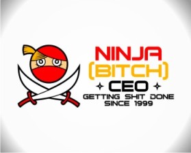 Logo Design entry 423618 submitted by dumber to the Logo Design for Ninja (Bitch), CEO run by ninjaceo