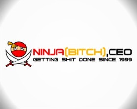 Logo Design entry 423619 submitted by dumber to the Logo Design for Ninja (Bitch), CEO run by ninjaceo