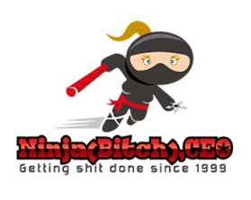 Logo Design Entry 423645 submitted by logoguy to the contest for Ninja (Bitch), CEO run by ninjaceo