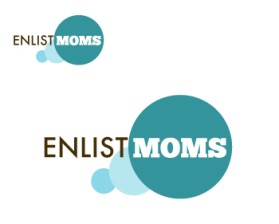 Logo Design entry 424423 submitted by zaga to the Logo Design for Enlist Moms run by akingsley