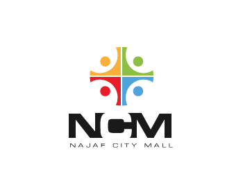 Logo Design entry 424601 submitted by room168 to the Logo Design for Najaf City Mall (NCM) run by sjaffar
