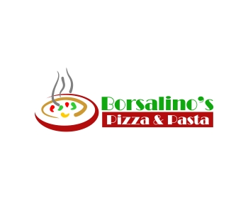 Logo Design entry 405677 submitted by Ganbatte! to the Logo Design for Borsalino\'s Pizza and Pasta run by borispanaiotov