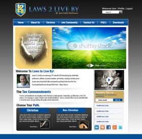 Web Design entry 427489 submitted by leighanne