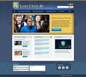Web Design entry 427498 submitted by jnjnnino to the Web Design for Laws2LiveBy.org run by gemaffair